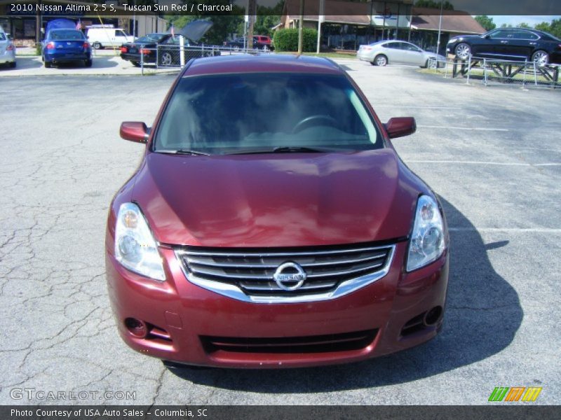 Tuscan Sun Red / Charcoal 2010 Nissan Altima 2.5 S