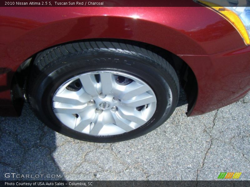 Tuscan Sun Red / Charcoal 2010 Nissan Altima 2.5 S
