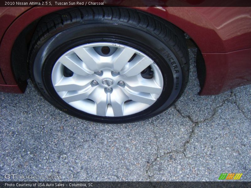 Tuscan Sun Red / Charcoal 2010 Nissan Altima 2.5 S
