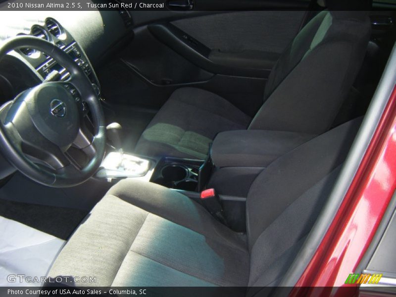 Tuscan Sun Red / Charcoal 2010 Nissan Altima 2.5 S