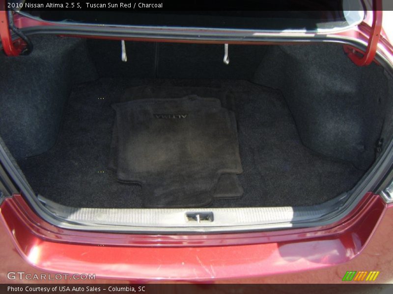 Tuscan Sun Red / Charcoal 2010 Nissan Altima 2.5 S