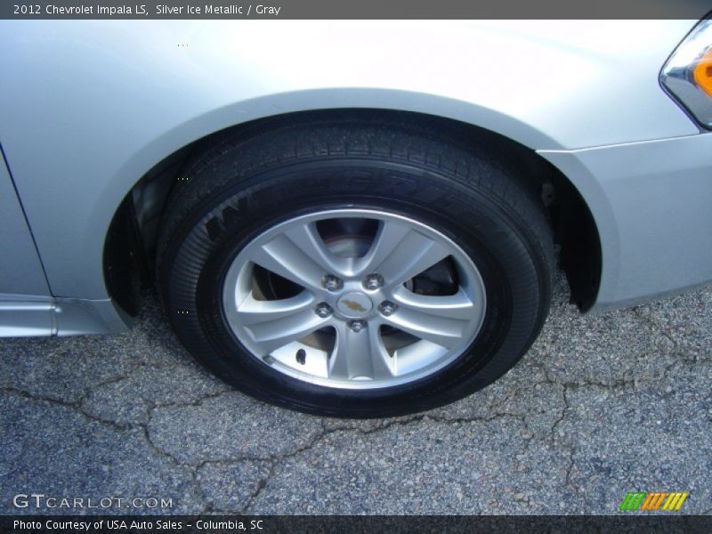 Silver Ice Metallic / Gray 2012 Chevrolet Impala LS