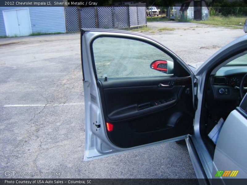 Silver Ice Metallic / Gray 2012 Chevrolet Impala LS