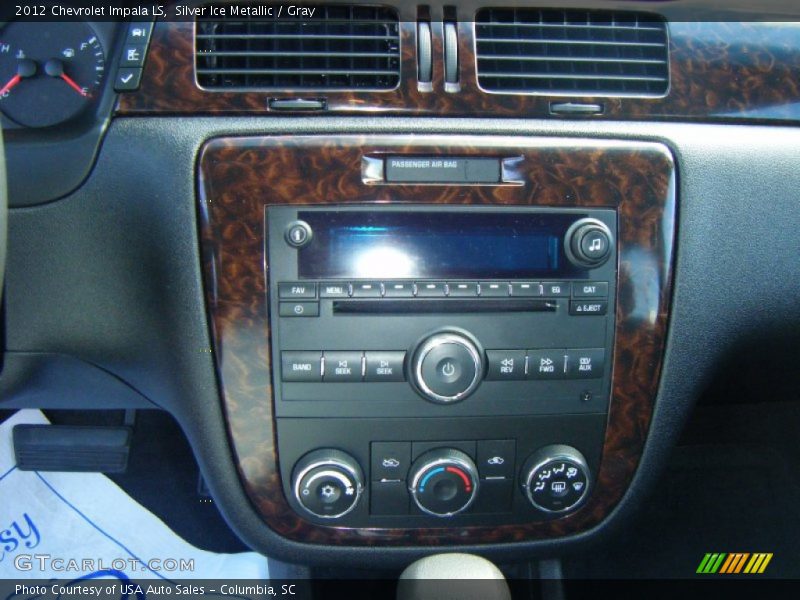 Silver Ice Metallic / Gray 2012 Chevrolet Impala LS