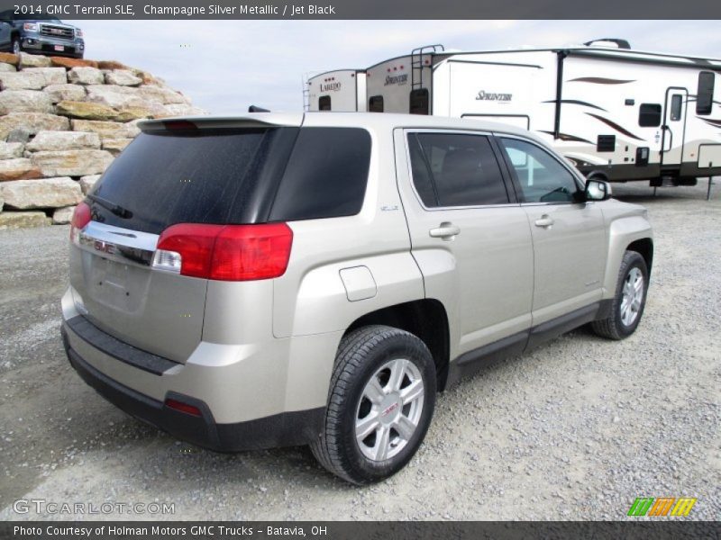 Champagne Silver Metallic / Jet Black 2014 GMC Terrain SLE