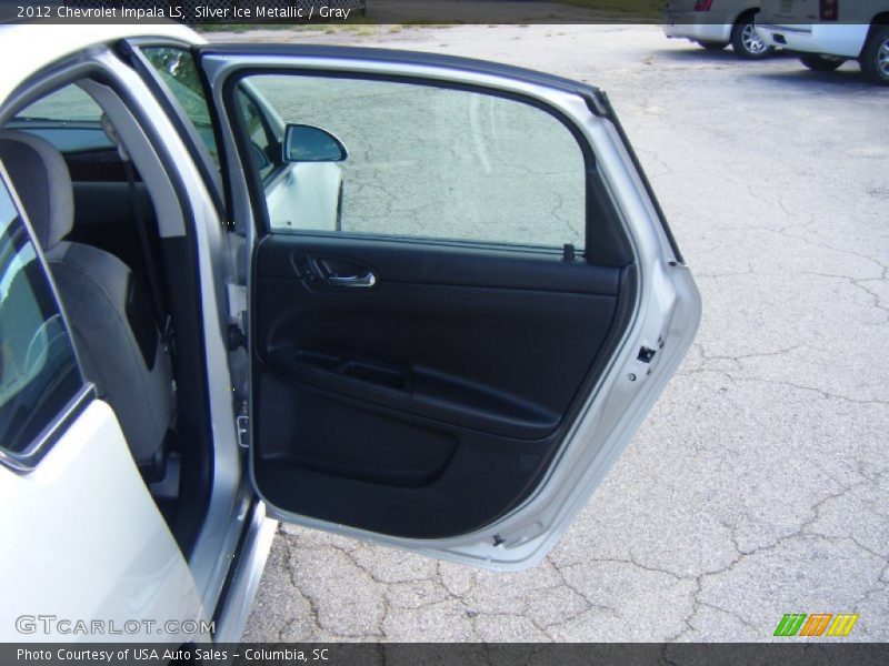 Silver Ice Metallic / Gray 2012 Chevrolet Impala LS