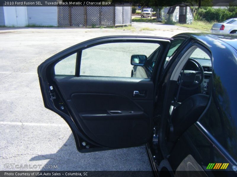 Tuxedo Black Metallic / Charcoal Black 2010 Ford Fusion SEL