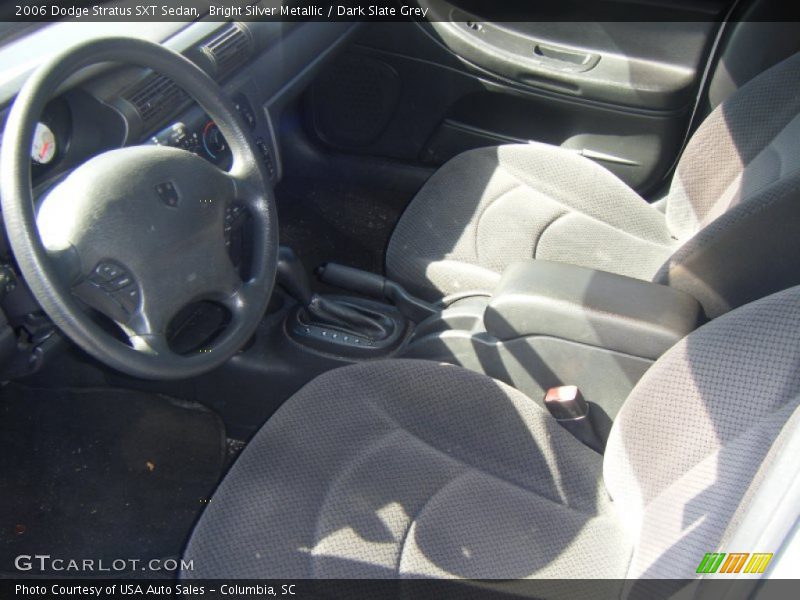 Bright Silver Metallic / Dark Slate Grey 2006 Dodge Stratus SXT Sedan