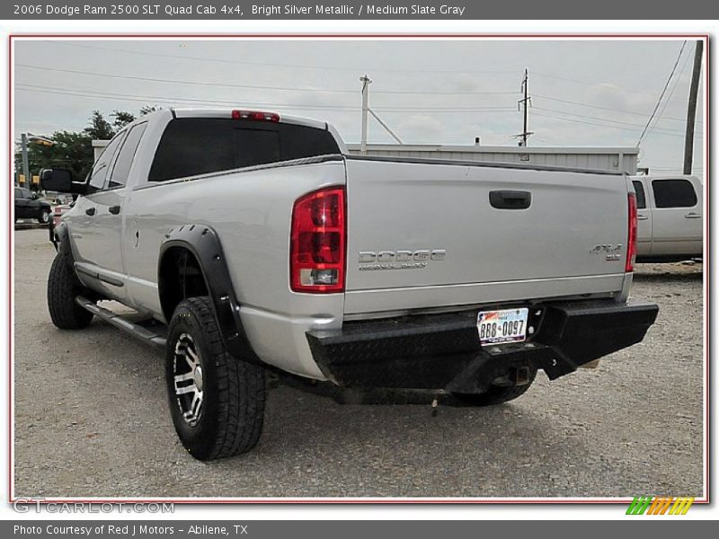Bright Silver Metallic / Medium Slate Gray 2006 Dodge Ram 2500 SLT Quad Cab 4x4