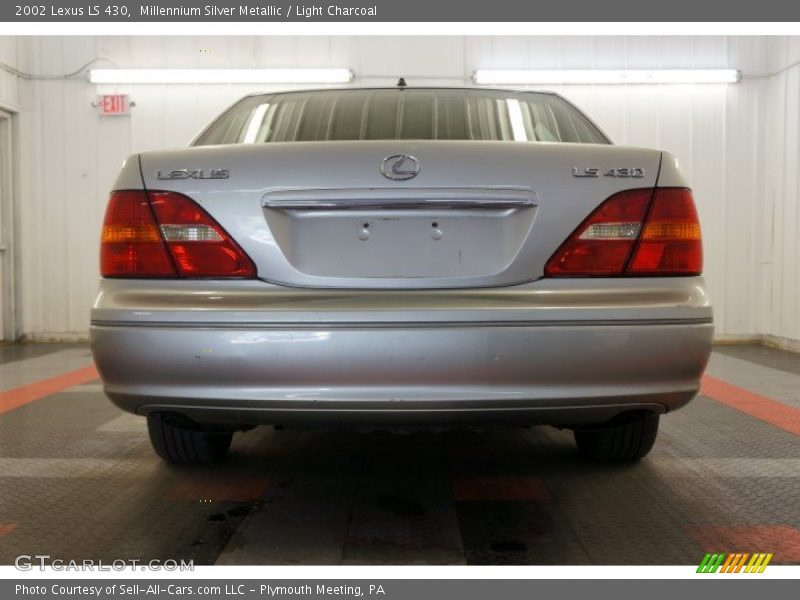 Millennium Silver Metallic / Light Charcoal 2002 Lexus LS 430