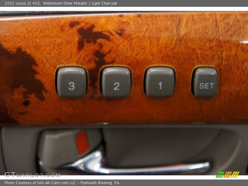 Millennium Silver Metallic / Light Charcoal 2002 Lexus LS 430