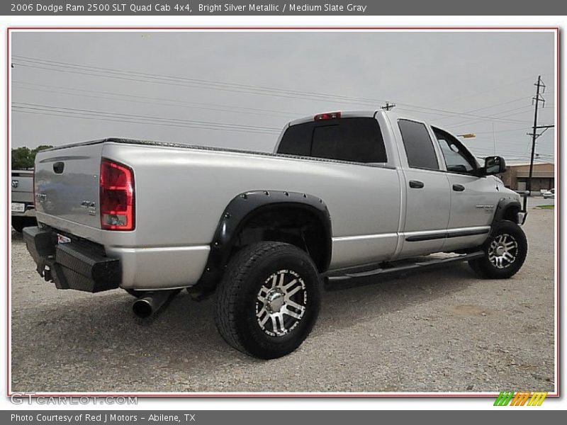Bright Silver Metallic / Medium Slate Gray 2006 Dodge Ram 2500 SLT Quad Cab 4x4