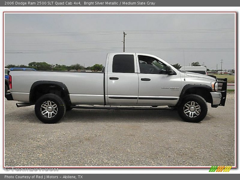 Bright Silver Metallic / Medium Slate Gray 2006 Dodge Ram 2500 SLT Quad Cab 4x4