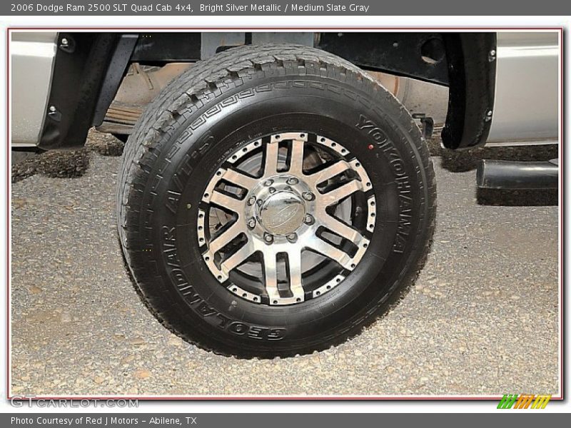 Bright Silver Metallic / Medium Slate Gray 2006 Dodge Ram 2500 SLT Quad Cab 4x4