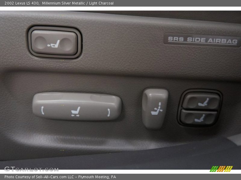 Millennium Silver Metallic / Light Charcoal 2002 Lexus LS 430