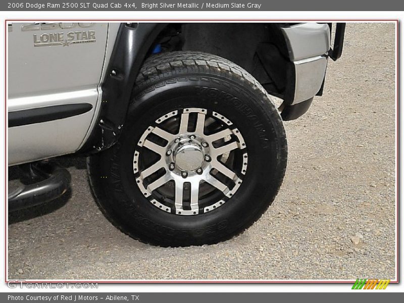 Bright Silver Metallic / Medium Slate Gray 2006 Dodge Ram 2500 SLT Quad Cab 4x4