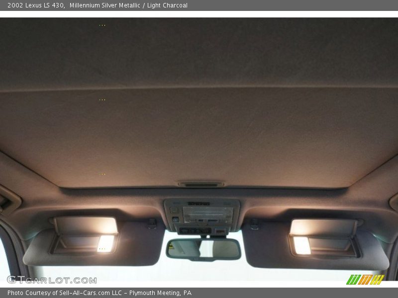 Millennium Silver Metallic / Light Charcoal 2002 Lexus LS 430