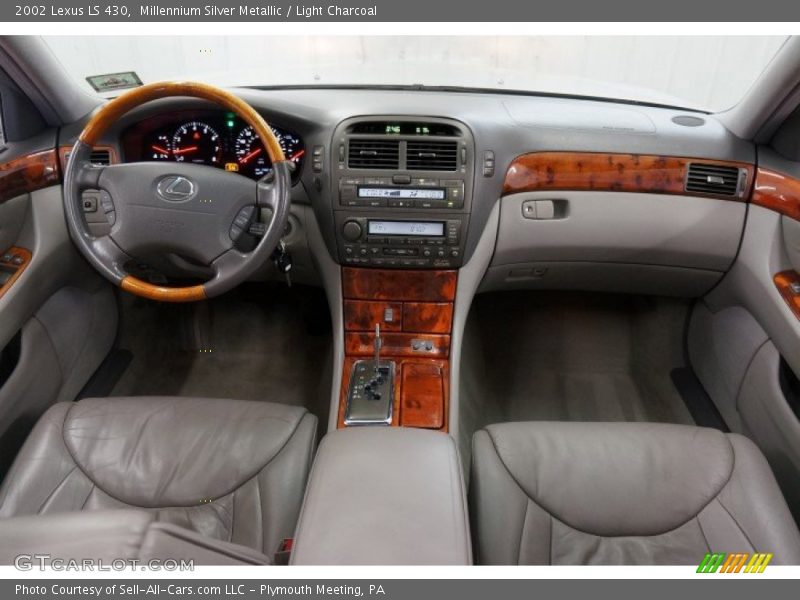 Millennium Silver Metallic / Light Charcoal 2002 Lexus LS 430