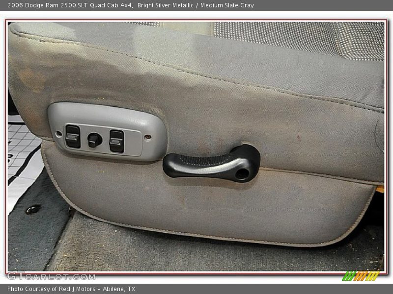 Bright Silver Metallic / Medium Slate Gray 2006 Dodge Ram 2500 SLT Quad Cab 4x4
