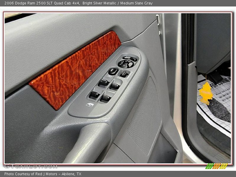 Bright Silver Metallic / Medium Slate Gray 2006 Dodge Ram 2500 SLT Quad Cab 4x4