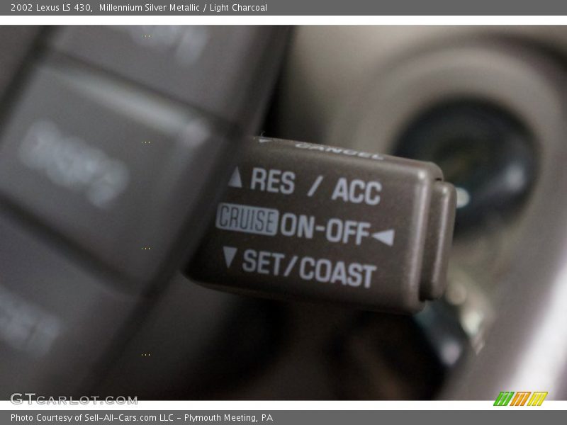 Millennium Silver Metallic / Light Charcoal 2002 Lexus LS 430