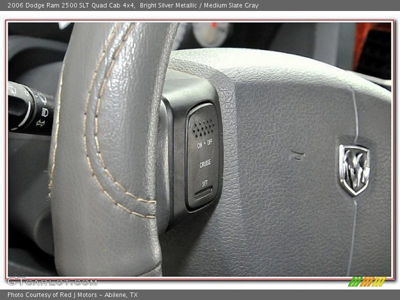 Bright Silver Metallic / Medium Slate Gray 2006 Dodge Ram 2500 SLT Quad Cab 4x4