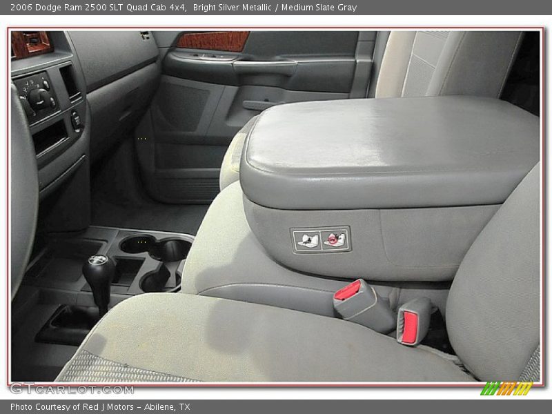 Bright Silver Metallic / Medium Slate Gray 2006 Dodge Ram 2500 SLT Quad Cab 4x4