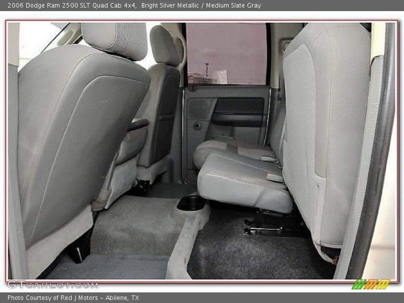 Bright Silver Metallic / Medium Slate Gray 2006 Dodge Ram 2500 SLT Quad Cab 4x4