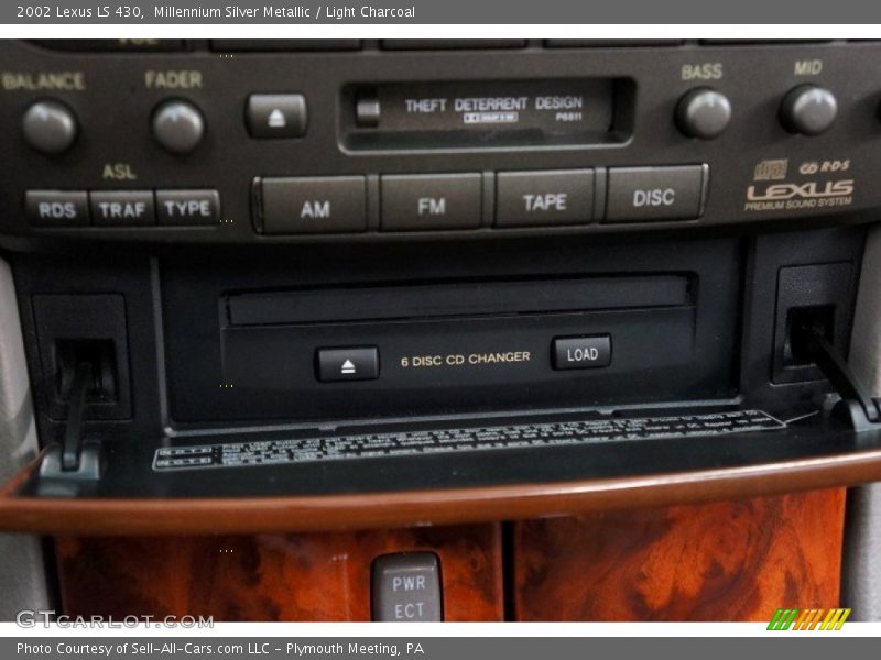 Millennium Silver Metallic / Light Charcoal 2002 Lexus LS 430