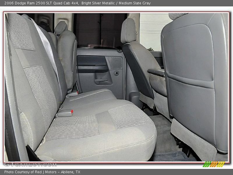 Bright Silver Metallic / Medium Slate Gray 2006 Dodge Ram 2500 SLT Quad Cab 4x4