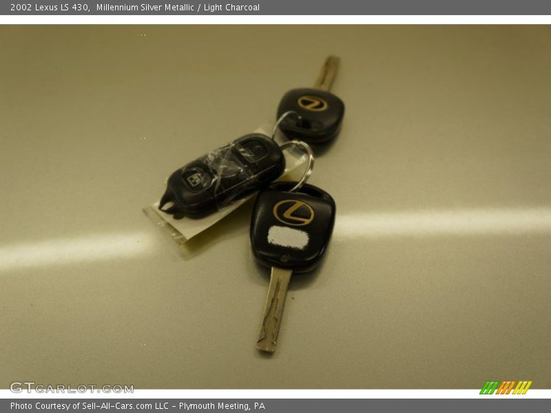 Millennium Silver Metallic / Light Charcoal 2002 Lexus LS 430