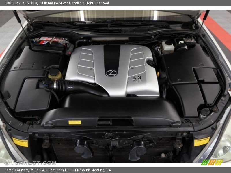 Millennium Silver Metallic / Light Charcoal 2002 Lexus LS 430