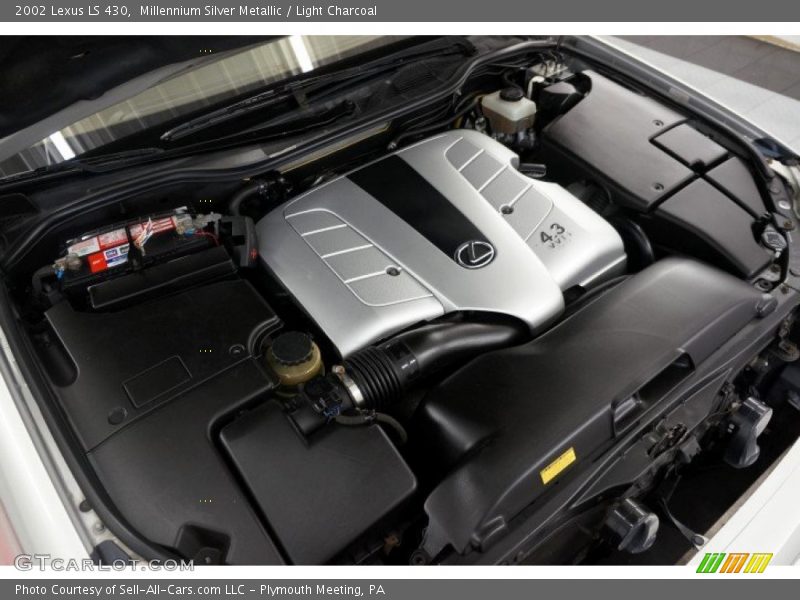 Millennium Silver Metallic / Light Charcoal 2002 Lexus LS 430