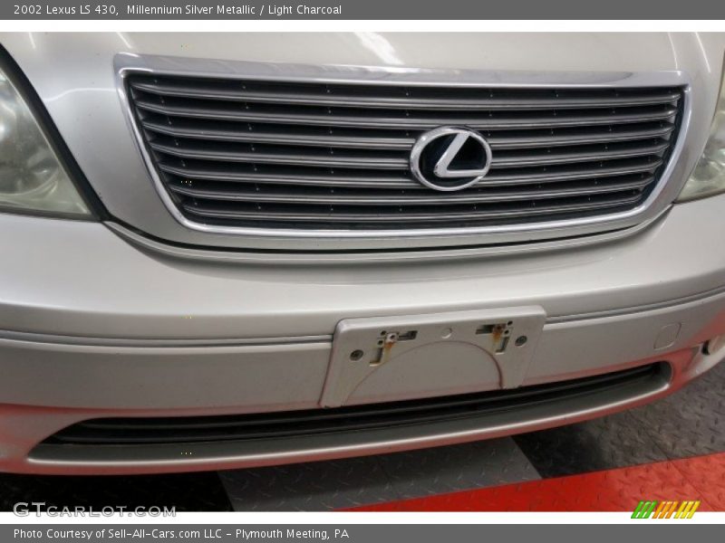 Millennium Silver Metallic / Light Charcoal 2002 Lexus LS 430