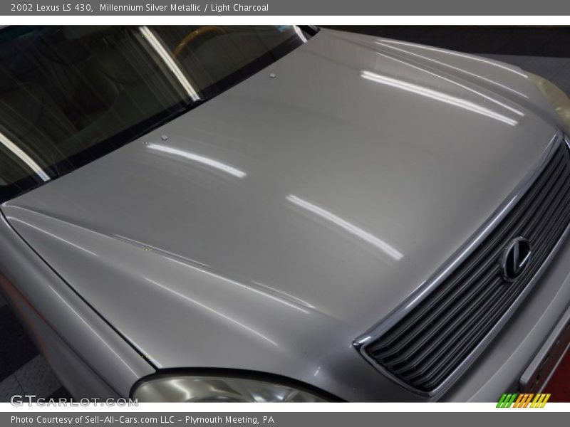 Millennium Silver Metallic / Light Charcoal 2002 Lexus LS 430