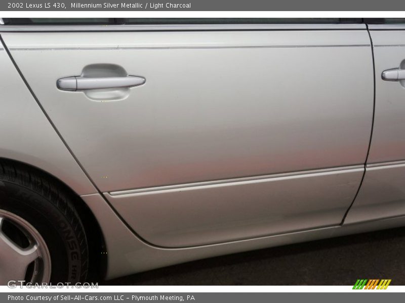 Millennium Silver Metallic / Light Charcoal 2002 Lexus LS 430