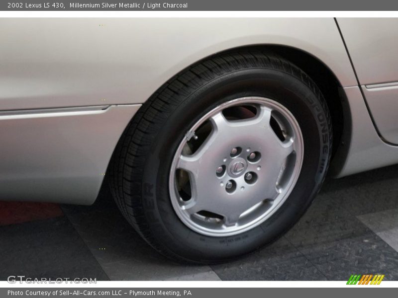 Millennium Silver Metallic / Light Charcoal 2002 Lexus LS 430