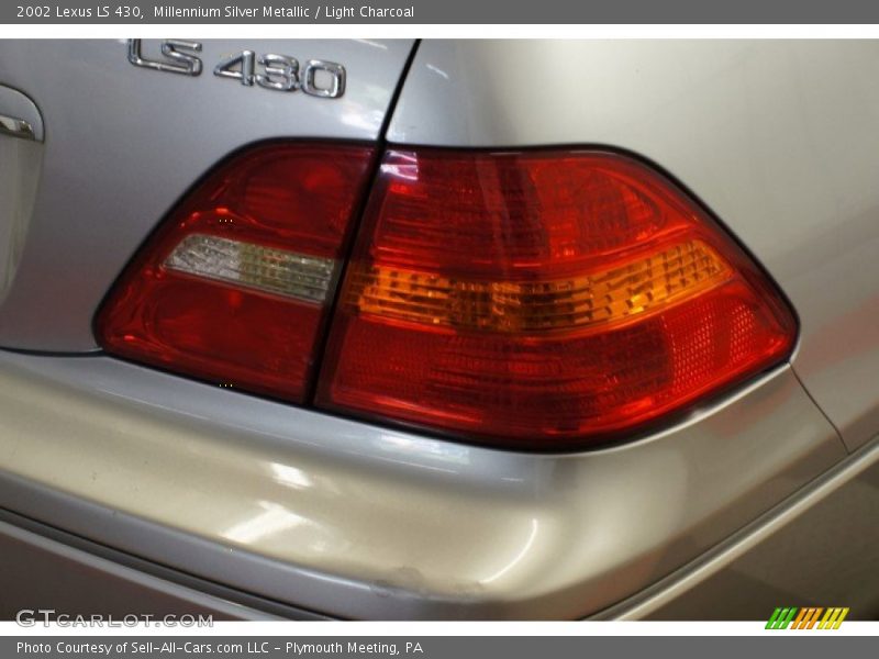 Millennium Silver Metallic / Light Charcoal 2002 Lexus LS 430