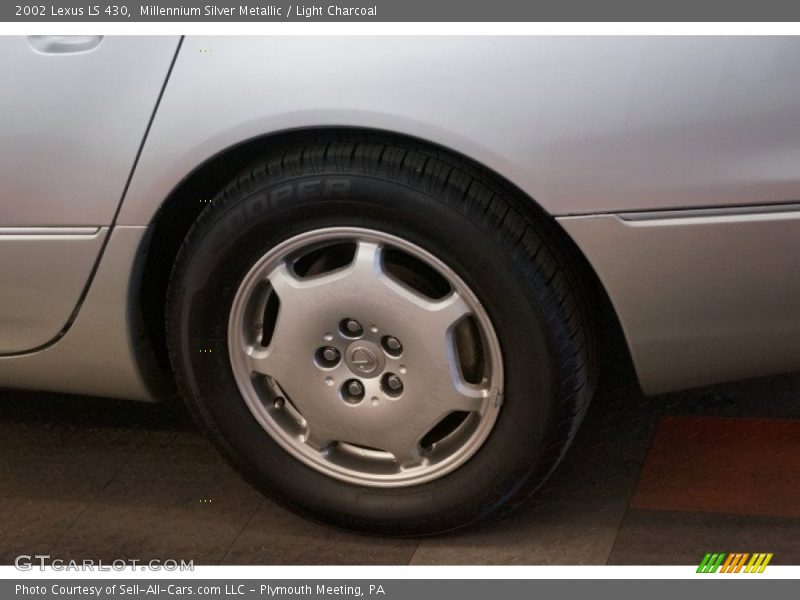 Millennium Silver Metallic / Light Charcoal 2002 Lexus LS 430