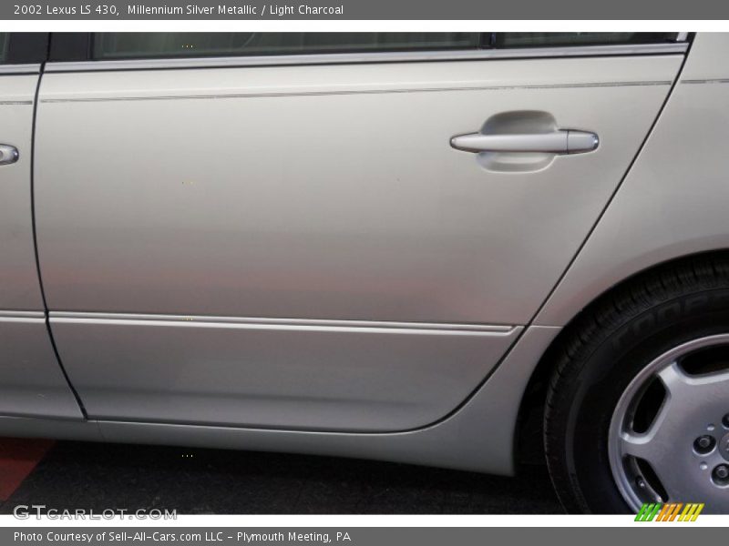 Millennium Silver Metallic / Light Charcoal 2002 Lexus LS 430