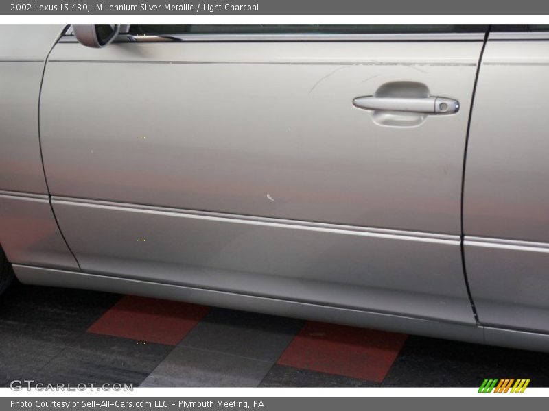 Millennium Silver Metallic / Light Charcoal 2002 Lexus LS 430