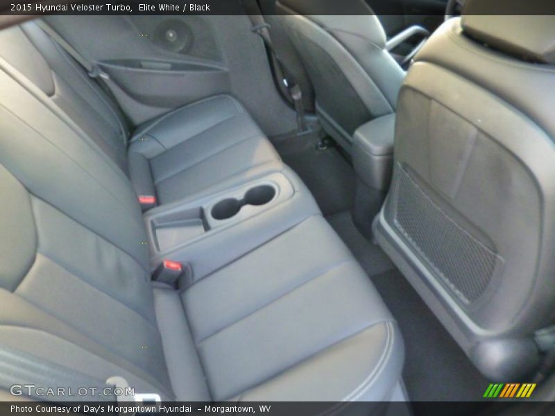 Elite White / Black 2015 Hyundai Veloster Turbo