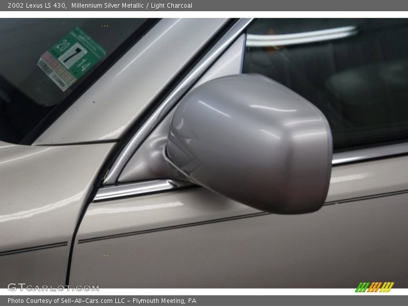 Millennium Silver Metallic / Light Charcoal 2002 Lexus LS 430