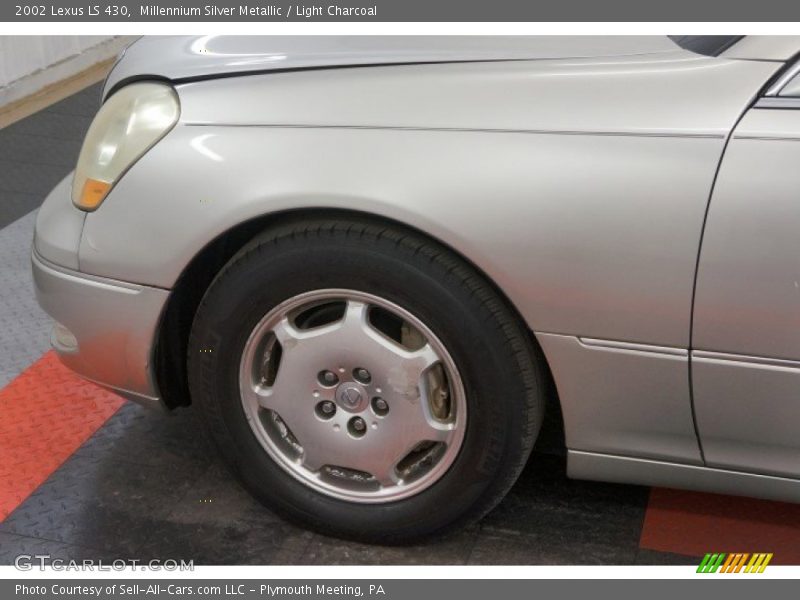 Millennium Silver Metallic / Light Charcoal 2002 Lexus LS 430
