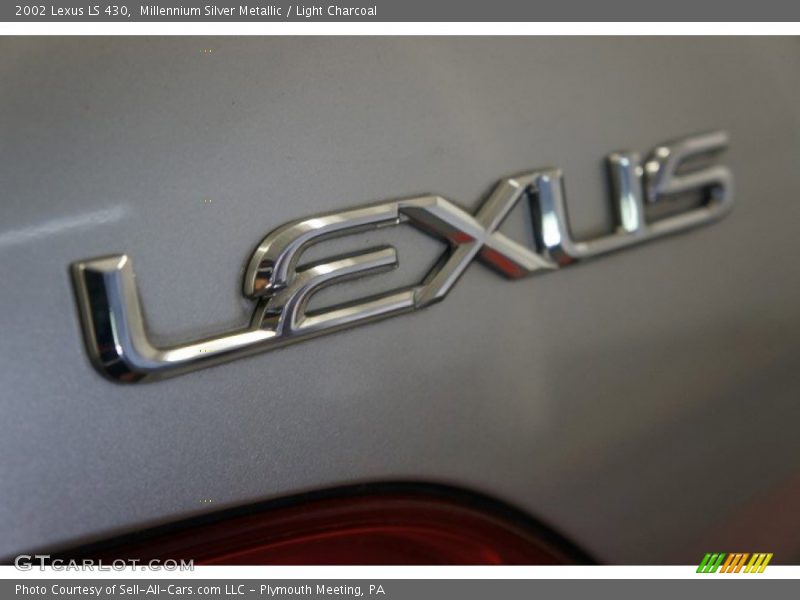 Millennium Silver Metallic / Light Charcoal 2002 Lexus LS 430