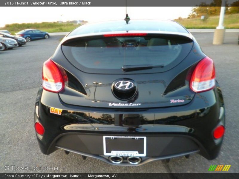 Ultra Black / Black 2015 Hyundai Veloster Turbo