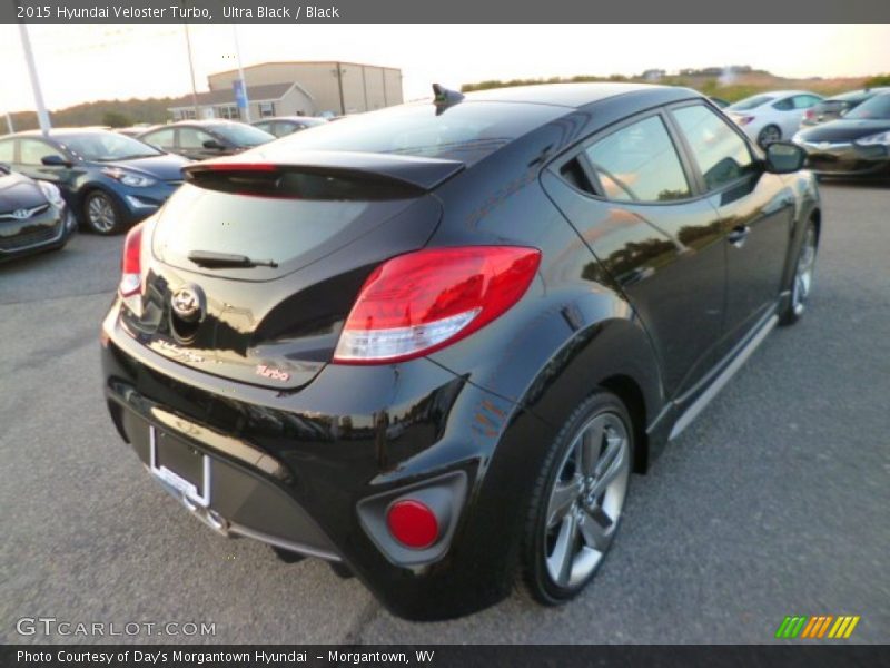 Ultra Black / Black 2015 Hyundai Veloster Turbo