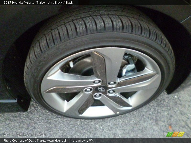 Ultra Black / Black 2015 Hyundai Veloster Turbo