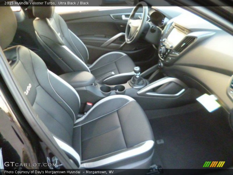  2015 Veloster Turbo Black Interior