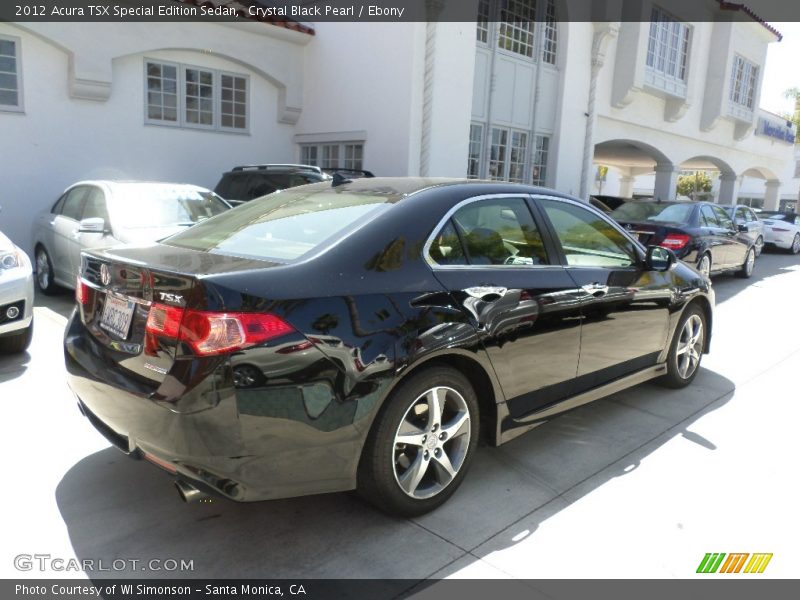 Crystal Black Pearl / Ebony 2012 Acura TSX Special Edition Sedan